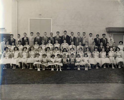 Graduating students at Florin elementary school[?]