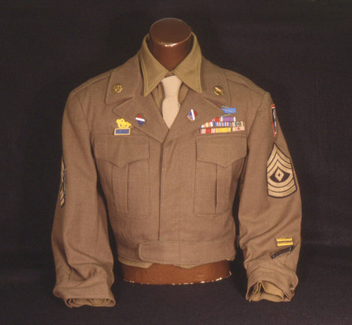 World War II military uniform worn by George Oki