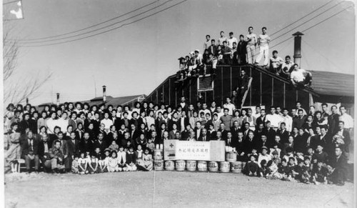 Internees from Block 9 at Topaz Relocation Center