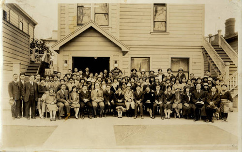 Young Peoples Christian Conference (YPCC) at the Japanese First Baptist Church, Sacramento