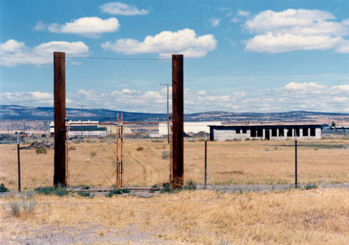 Prison stockade at Tule Lake Relocation Center