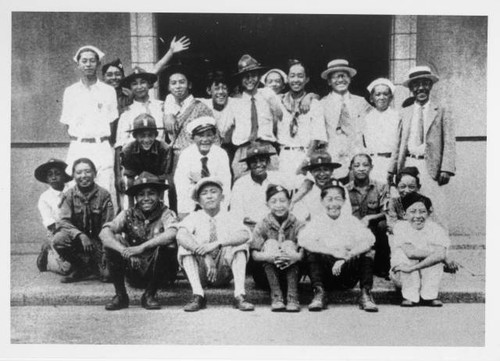 Sacramento Boy Scout Troop 41 in Tokyo, Japan