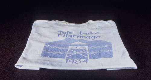 Tule Lake pilgrimage t-shirt, 1984