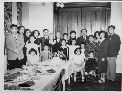 Asataro and Misao Nakano 50th wedding anniversary in Denver, Colorado