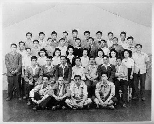 Japanese language school at Tule Lake Relocation Center