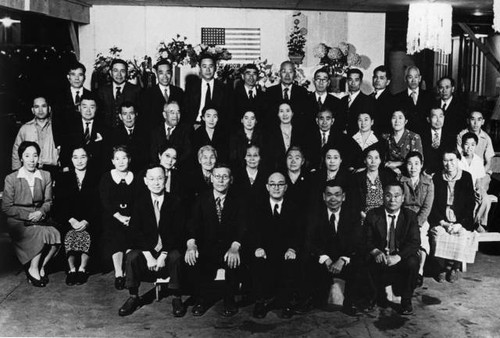 Members of Florin Methodist Church at Jerome Relocation camp