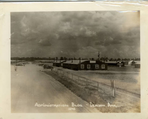 Administration building at Jerome Relocation Center