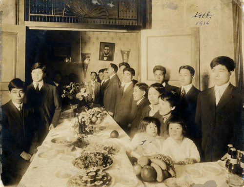 Dakuzaku family dinner held at Capitol Laundry in San Francisco