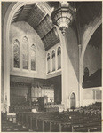 [Interior general view chancel Immanuel Presbyterian Church, 3300 Wilshire Boulevard, Los Angeles]