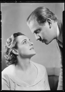 Miss Helen Goleagon and husband, Southern California, 1932