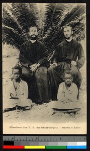 Clergy and students, Senegal, ca.1920-1940