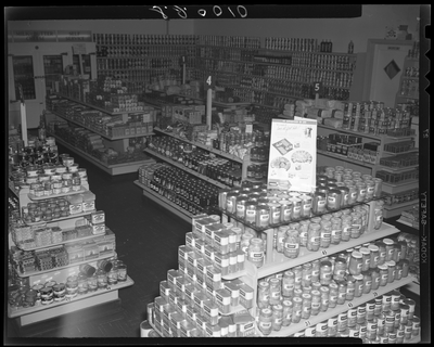 Interior of Slim Jenkins Super-Market