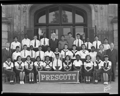 Prescott School class photograph