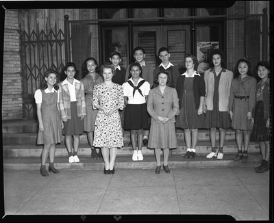 Prescott School class photograph