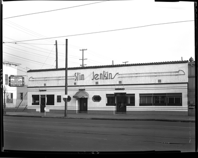 Exterior of Slim Jenkins nightclub