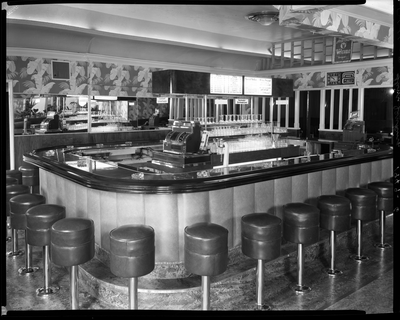 Bar inside Slim Jenkins nightclub