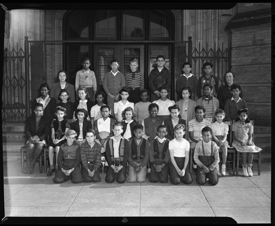 Prescott School class photograph