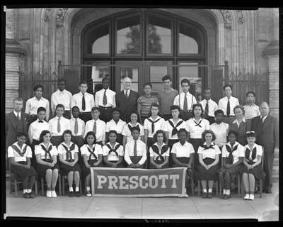 Prescott School class photograph