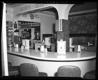 Interior of Slim Jenkins' diner