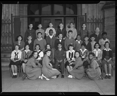 Prescott School class photograph