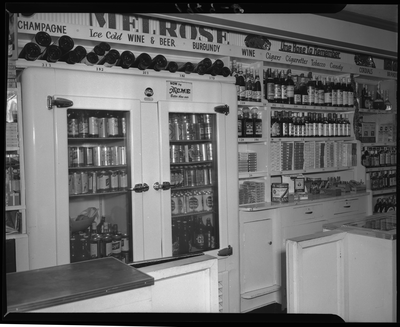 Interior of Slim Jenkins Super-Market