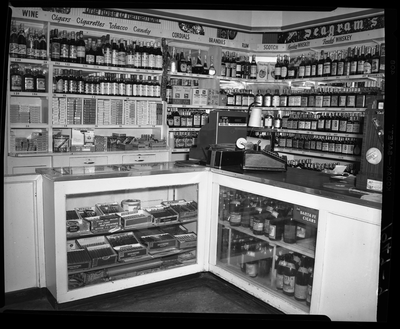 Interior of Slim Jenkins' liquor store