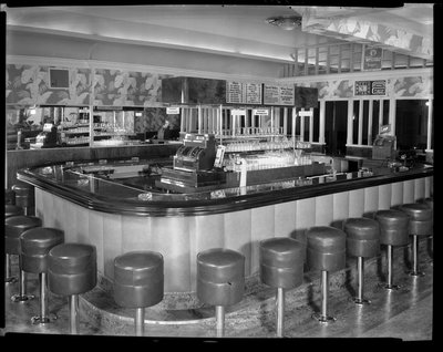 Bar inside Slim Jenkins nightclub