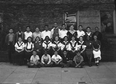 Prescott School class photograph