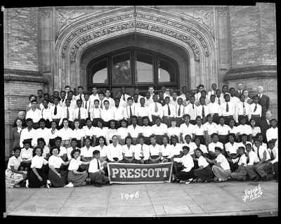 Prescott School class photograph