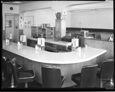 Counter at Slim Jenkins restaurant