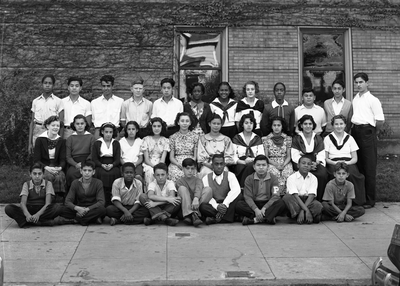 Prescott School class photograph