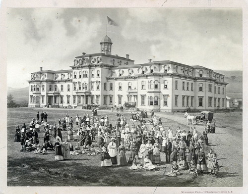 Eadweard Muybridge photograph of Mills College