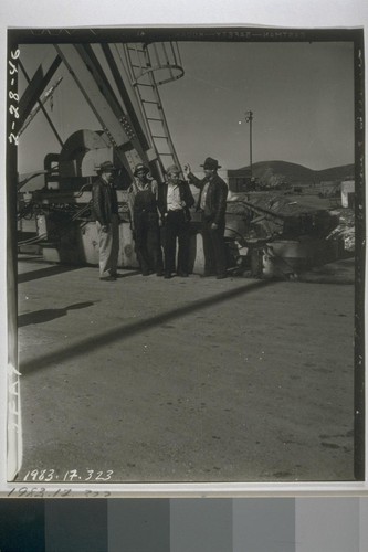 Bill Stone, J. Stubbleford (?), McCuan, Quinn. February 28, 1946