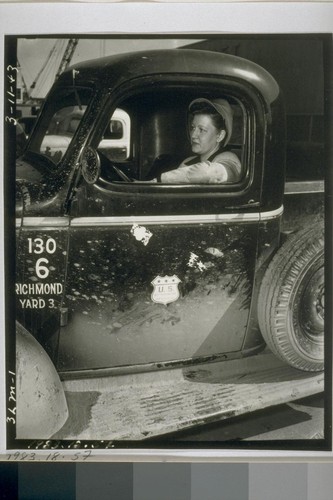 Ambulance driver. March 11, 1943