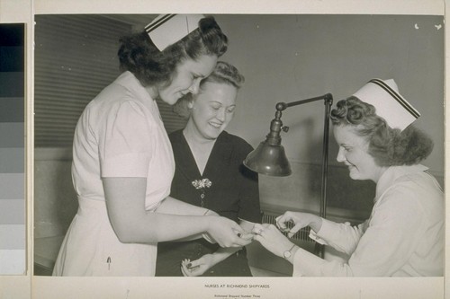 Women employees performing various jobs