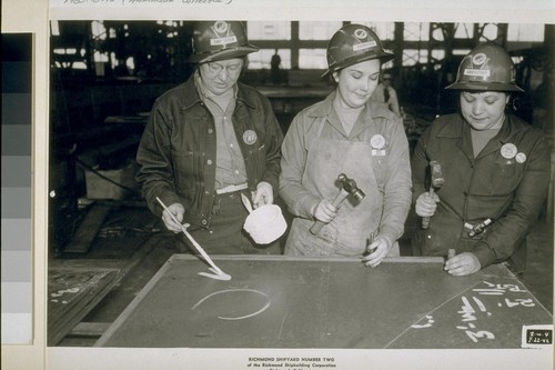 Women employees performing various jobs