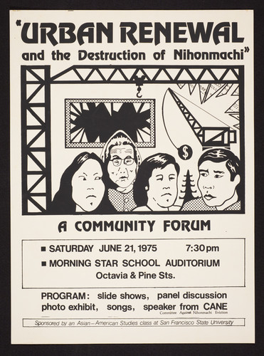 Urban renewal and the destruction of Nihonmachi, a community forum