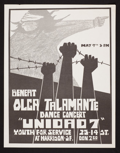 Benefit Olga Talamante dance concert Unidad May 9th