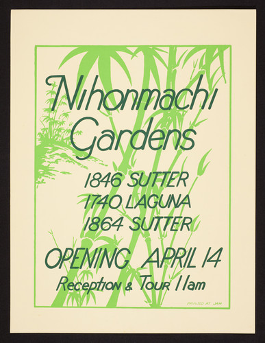 Nihonmachi Gardens opening