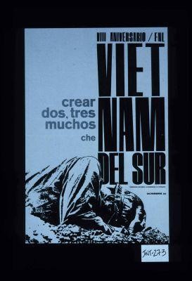 VIII aniversario/FNL. Viet Nam del Sur. Crear dos, tres muchos. Che