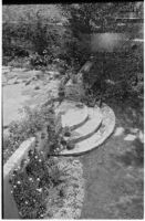 Dr. Edward Bodman residence, garden terrace, San Marino, 1930