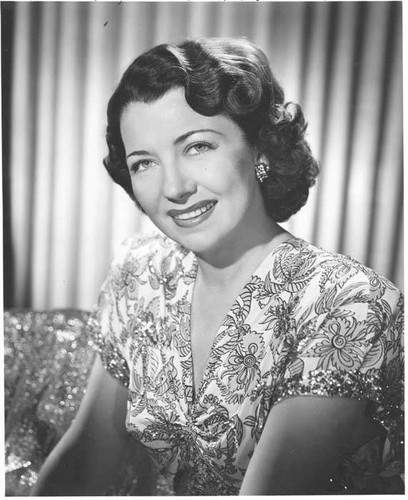 Vera Vague, Honorary Mayor of Woodland Hills, circa 1940s