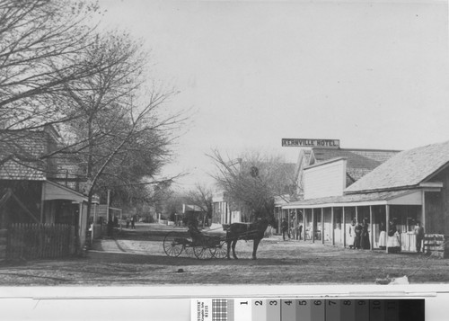 Kernville street in 1890