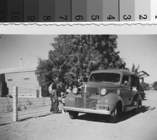 Kern County Library Bookmobile at Red Rock School