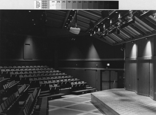 Auditorium of third Beale Memorial Library