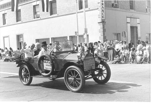 Delano's Harvest Holidays parade, with LeRoy Jackson