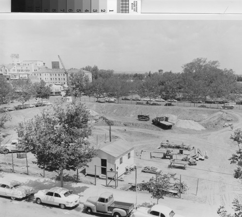 Construction site of Bakersfield City Hall