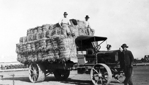 Hauling Hay Standard Oil Company