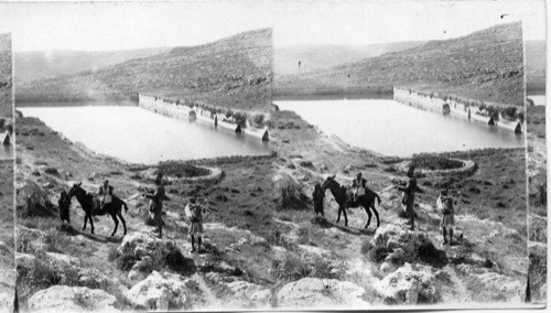 The Greatest of Solomon’s Pools, near Bethlehem, Palestine