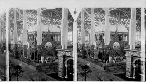 Texas Exhibition in Agricultural Bldg. St. Louis World's Fair, Missouri